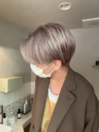 ショート カラー 🪱BAROQUE anzu📛のヘアスタイル