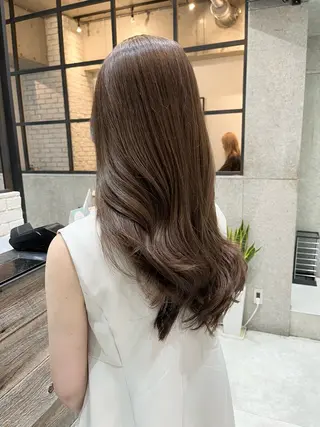 ロング 🌈透明感カラー 韓 国ヘアこうたろうのヘアスタイル
