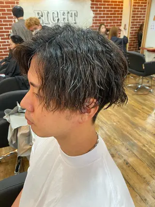 ミディアム eight  men 吉祥寺所属・メンズ専門　店長 大澤幸平のヘアスタイル