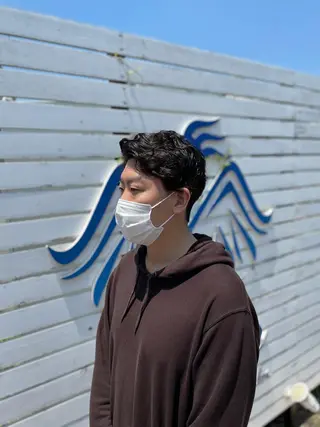 ショート パーマ メンズ ✨平日直前割り必見✨ 中山大輔のヘアスタイル