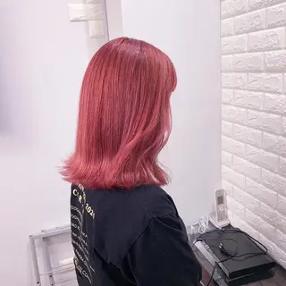 ミディアム TONE所属・透明感カラー/ 韓国ヘア/縮毛矯正のヘアスタイル