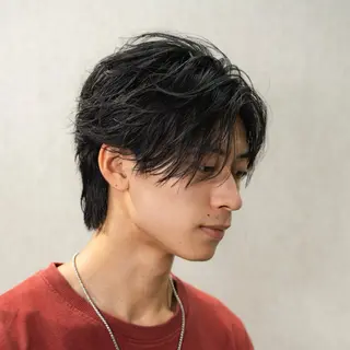 ショート パーマ メンズ フェザーパーマ職人 🪶ryosukeのヘアスタイル