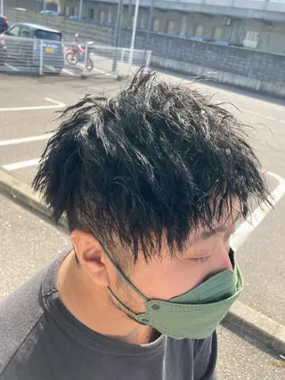 パーマ メンズ パーマが得意な【最高 悠斗】のヘアスタイル