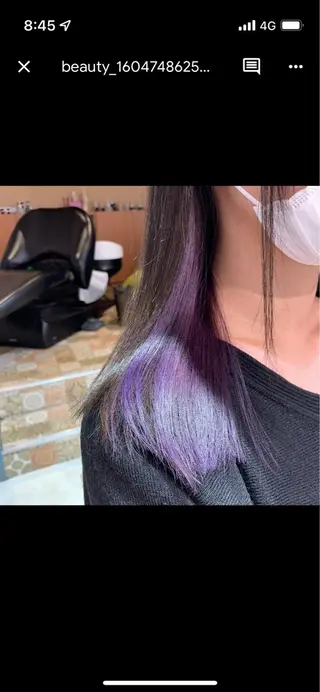 カラー カットモデル募集 艶カラー/ユウトのヘアスタイル