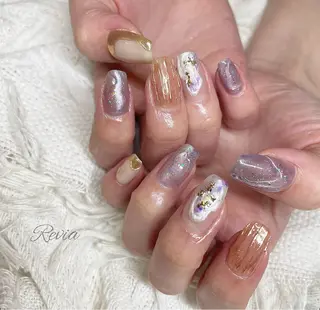 ネイル revia所属・ERI Nailistのネイルデザイン