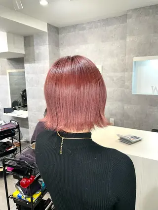 ショート カラー JUNYA 海外ガールヘアのヘアスタイル