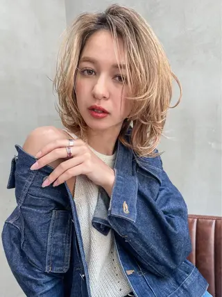 ミディアム カラー パーマ ヘアアレンジ メンズ キッズ ネイル マツエク・マツパ 韓国ヘア🫧 KAZUTOのヘアスタイル