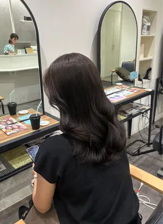 ミディアム カラー nijika/ カラーモデル募集🫧のヘアスタイル