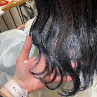 カラー ヘアアレンジ 𝙢𝙞𝙮𝙪🎀 girly hairのヘアスタイル