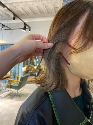 ミディアム GO TODAY SHAiRE SALON 原宿Stella店所属・𓍯柔らかhair 𓍯 yukinoのヘアスタイル