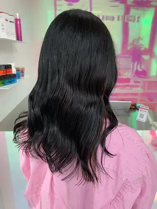 セミロング カラー 🎨ブリーチ職人 店長Takaya🎨のヘアスタイル