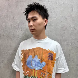 ショート メンズ 【池袋/スパイキー ショート】ⓝⓘⓜⓤのヘアスタイル