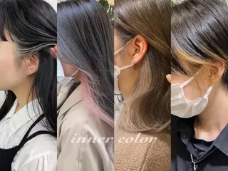 ミディアム カラー 韓・中華美女ヘア 🇰🇷×🇨🇳のヘアスタイル