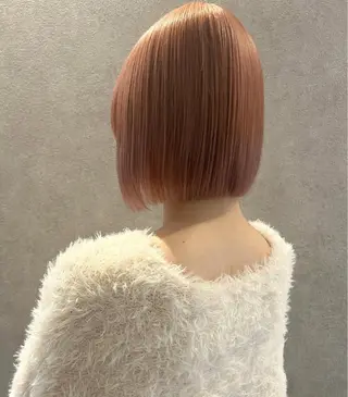 ショート レイヤー/ハイトーン ◎三好悠生のヘアスタイル