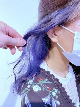 カラー ヘアアレンジ Agu hair aimer所属・古林 紘のヘアスタイル