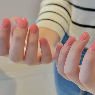 ネイル 🎀チーク/ちゅるん 🫧chisa🎀のネイルデザイン