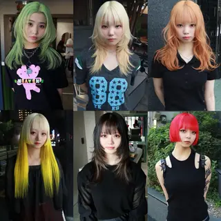 ショート カラー 色落ちまで2度綺麗な ハイトーン⭐️ヨシキのヘアスタイル