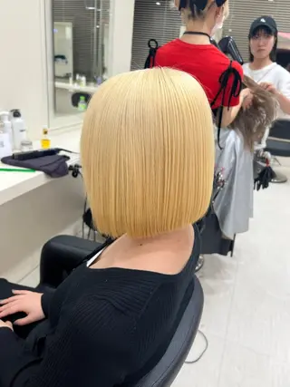 ショート ✨池袋で1番キレイな ボブ✂️ケンボーのヘアスタイル