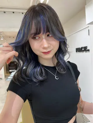 カラー 横浜/ブリーチ/ ダブルカラー/RINのヘアスタイル