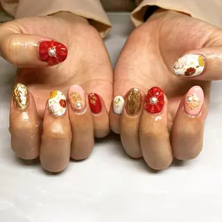 ネイル nail atelier new moon所属・森 貴子のネイルデザイン