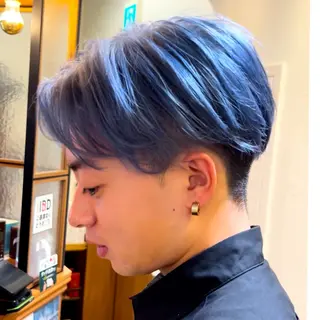 カラー メンズ Lond   ange池袋所属・メンズ特化美容師✂️ 和野瑛怜菜のヘアスタイル