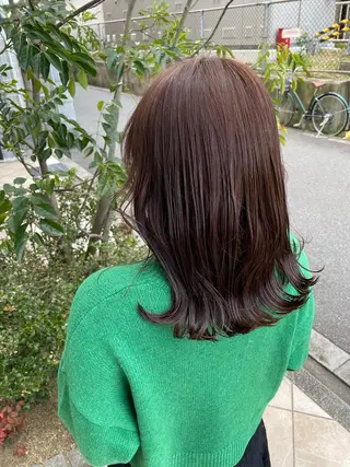 セミロング 亀川蓮 Agu hairのヘアスタイル