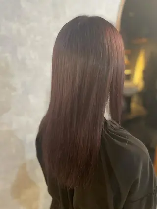 ロング カラー メンズ リベルテ所属・♦️髪質改善韓国レイ ヤー♦️副店長のヘアスタイル