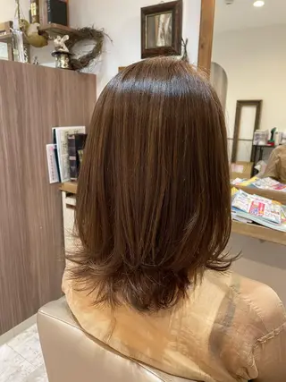 カラー アトリエリーベル所属・佐々木 奈菜江のヘアスタイル