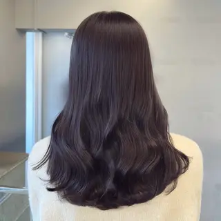 セミロング カラー Henrietta  自由が丘所属・ベージュ/ブリーチ無 し/透明感/yukiのヘアスタイル