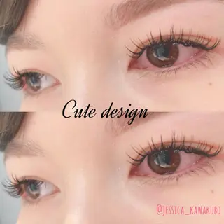 マツエク・マツパ JESSICA 新宿のマツエク・マツパデザイン