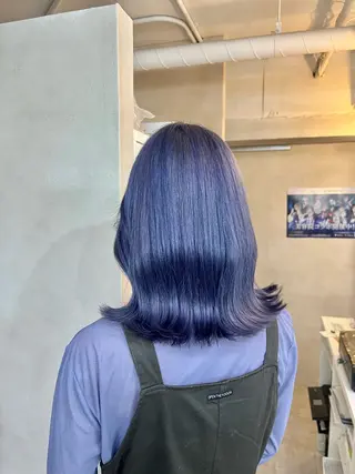 ミディアム ブリーチカラー 🤎〰️Yuunaのヘアスタイル