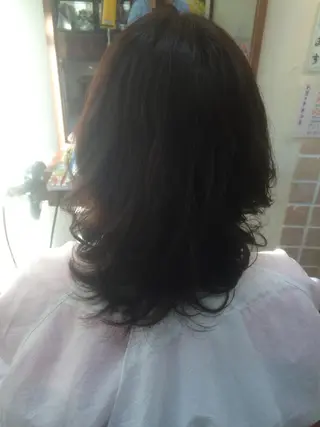 パーマ 大野 まゆのヘアスタイル