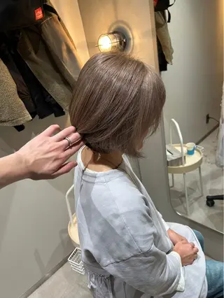 ショート カラー 脱白髪染め❕白髪 ぼかし特化🌟ヨコタのヘアスタイル