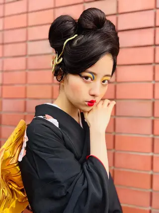 横山 千春のヘアスタイル