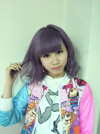 ショート カラー 平尾 拓也のヘアスタイル