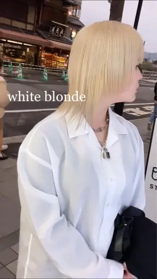 ショート カラー Selenehair 三条本店のヘアスタイル