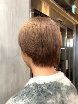 ショート カラー メンズ 髪質改善/レイヤー/ 艶髪🎀ayaneのヘアスタイル