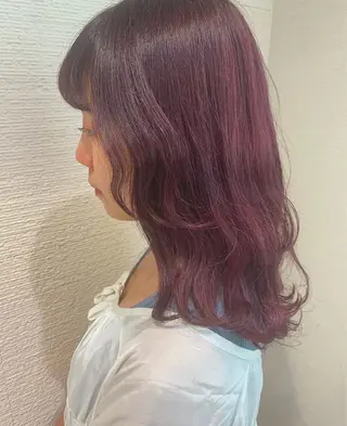 カラー 韓国ヘア/耳ツボジュ エリー♡ayumuのヘアスタイル