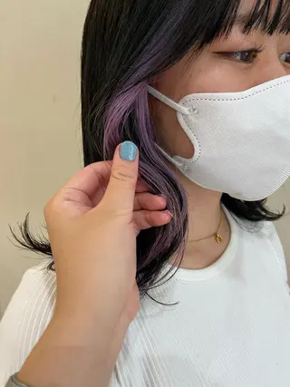 ミディアム ボブ/透明感カラー 🧸YUI❤️のヘアスタイル