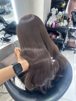 ロング 暖色/韓国ストリート /MIKAGE🩶のヘアスタイル