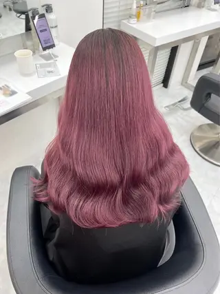 ロング カラー ヘアアレンジ 🩰girlyモテ ヘア🩰🍨AYAのヘアスタイル