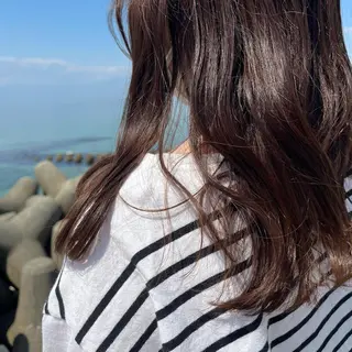 セミロング 西垣 佳苗のヘアスタイル