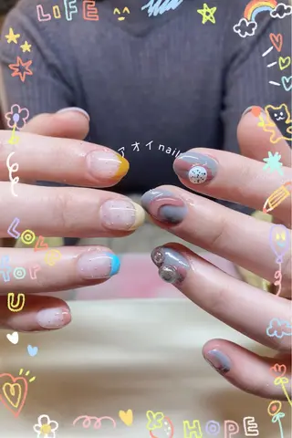 ネイル LEDアイラッシュ ∩_∩アオイのマツエク・マツパデザイン