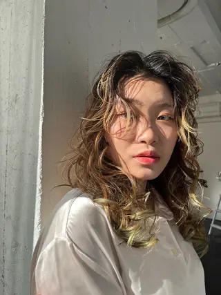 ロング パーマ lety /神戸元町のヘアスタイル