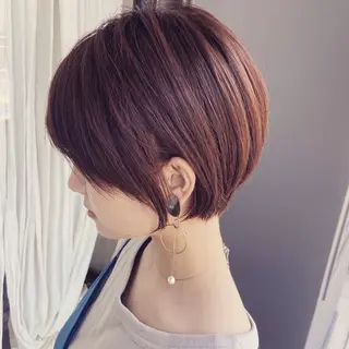 ショート 峯 志帆のヘアスタイル