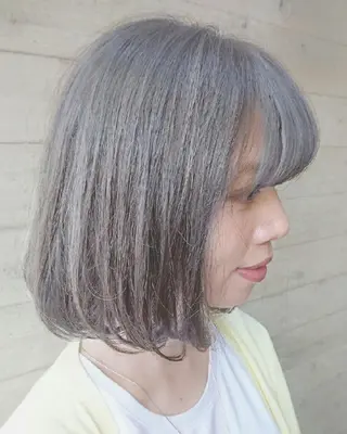 ミディアム カラー designer ITOのヘアスタイル