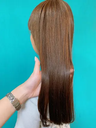 ロング 【髪質改善特化】 新宿/縮毛矯正/セラのヘアスタイル
