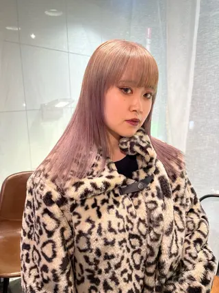 セミロング カラー サナ/ 立川美容師🪽のヘアスタイル