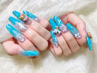 ネイル 🎀ネイルサロン エクラYUI🎀のネイルデザイン