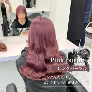 セミロング カラー お客様満足No.1 🌈Neneのヘアスタイル